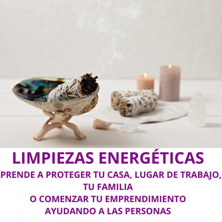 CURSO DE LIMPIEZAS ENERGÉTICAS
